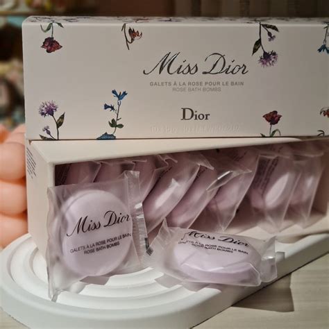 miss dior bar soap|Miss Dior bath bombs.